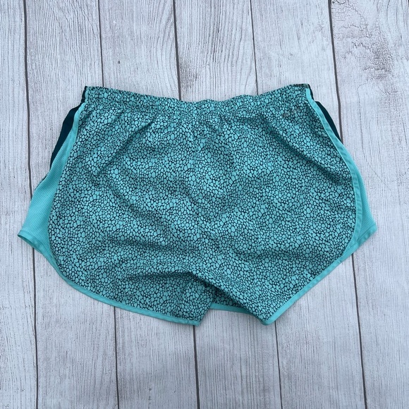 Women’s Dri-Fit Teal Nike Shorts - Picture 3 of 6